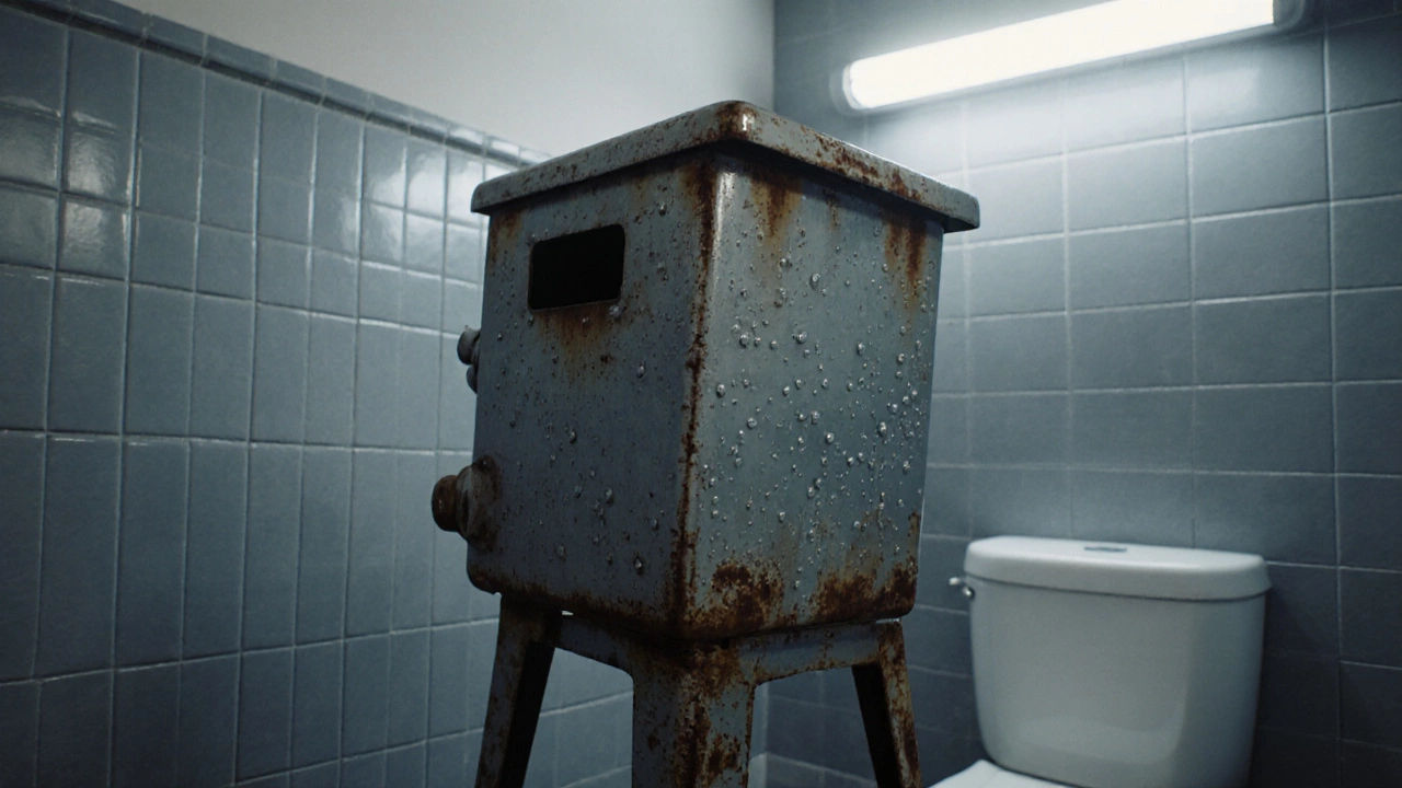 Как закрыть короб в туалете: практические решения