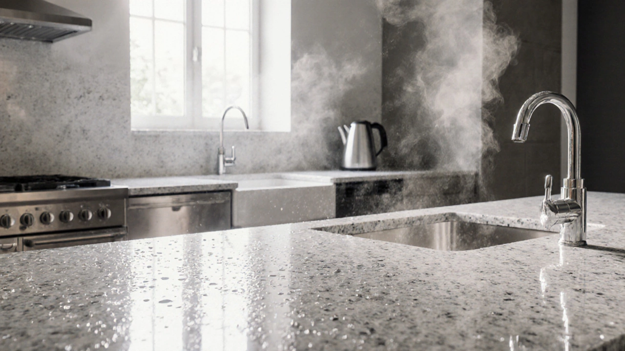 Какие столешницы не боятся влаги: лучшие материалы для кухни