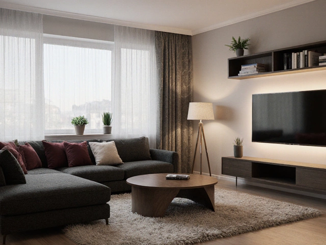 Что поставить в гостиной: практичные и стильные решения для современного интерьера