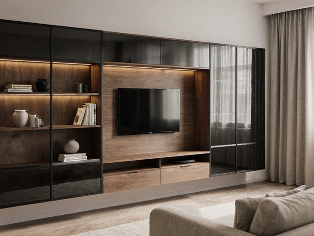 Какие стенки сейчас в моде в 2024 году: тренды, материалы и практичные решения