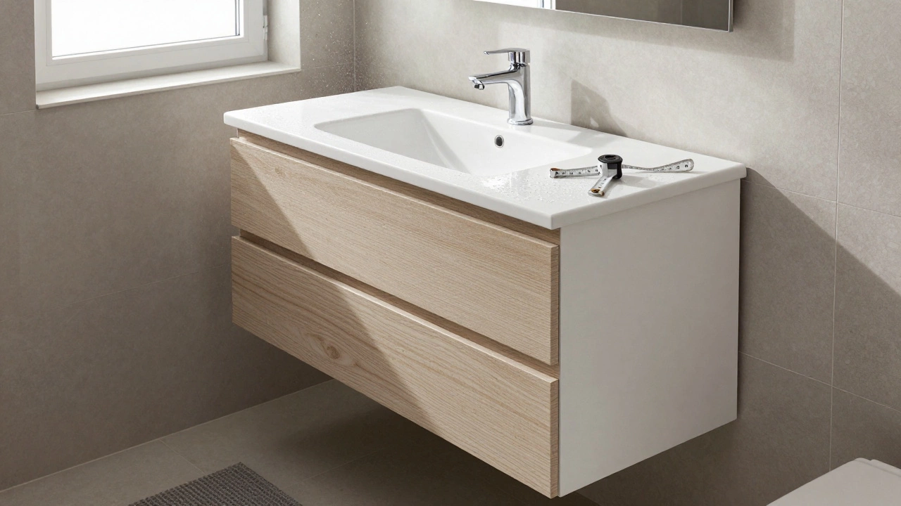 Как выбрать тумбу под раковину в ванной: практическое руководство