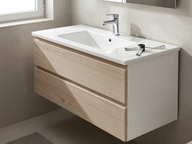 Как выбрать тумбу под раковину в ванной: практическое руководство