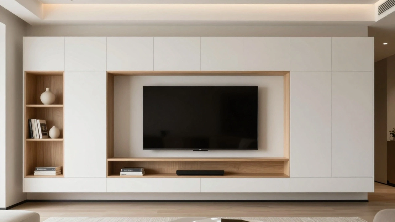 Как называется стенка для гостиной: современный термин и виды систем хранения