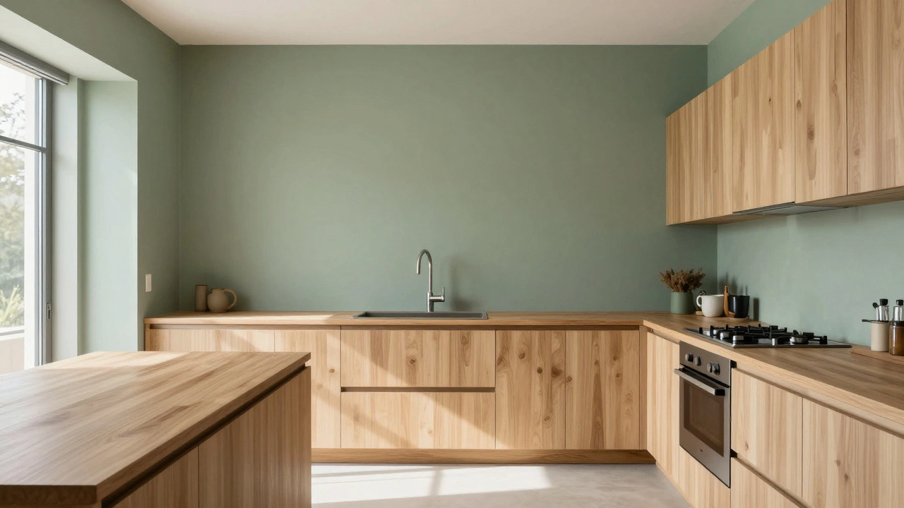 Цвета стен в моде 2024: лучшие сочетания для кухни и интерьера